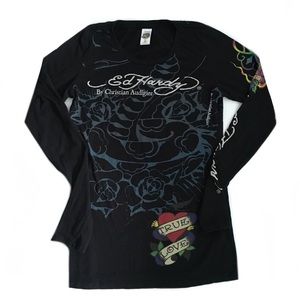 Ed Hardy By Christian Audigier Tee Size Medium